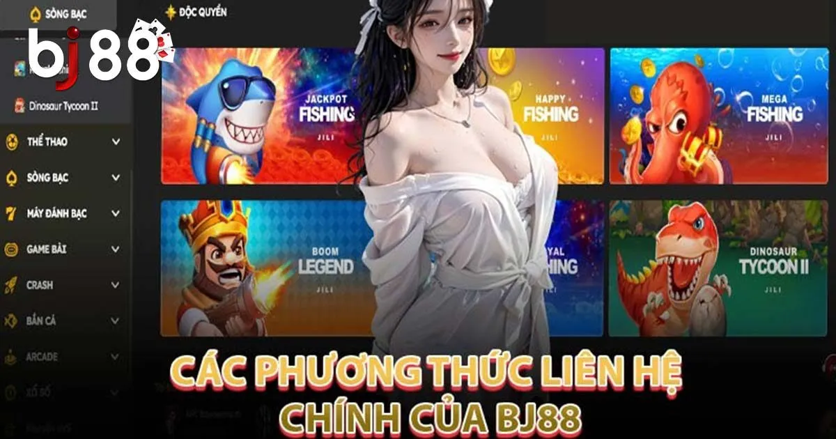 Những vấn đề m&agrave; người chơi cần li&ecirc;n hệ BJ88 hỗ trợ